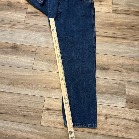 Men's Wrangler Western Denim Jeans SZ 40x30 Blue Cotton 13MWZWD Classic - Picture 10 of 10